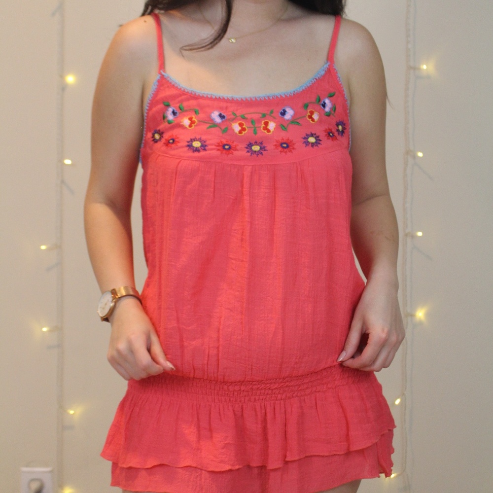 Forever 21 Bright Flower Top